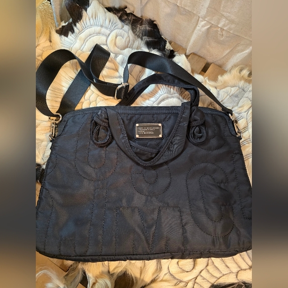 Marc Jacobs Black Quilted Laptop Bag - Picture 2 of 9